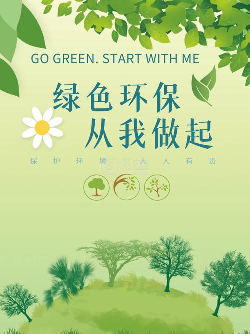 写一条关于环保的宣传语？